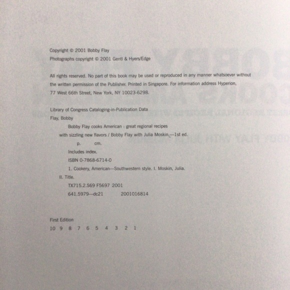 Bobby Flay Cooks American Hardcover Cookbook by Bobby Flay - Picture 3 of 6